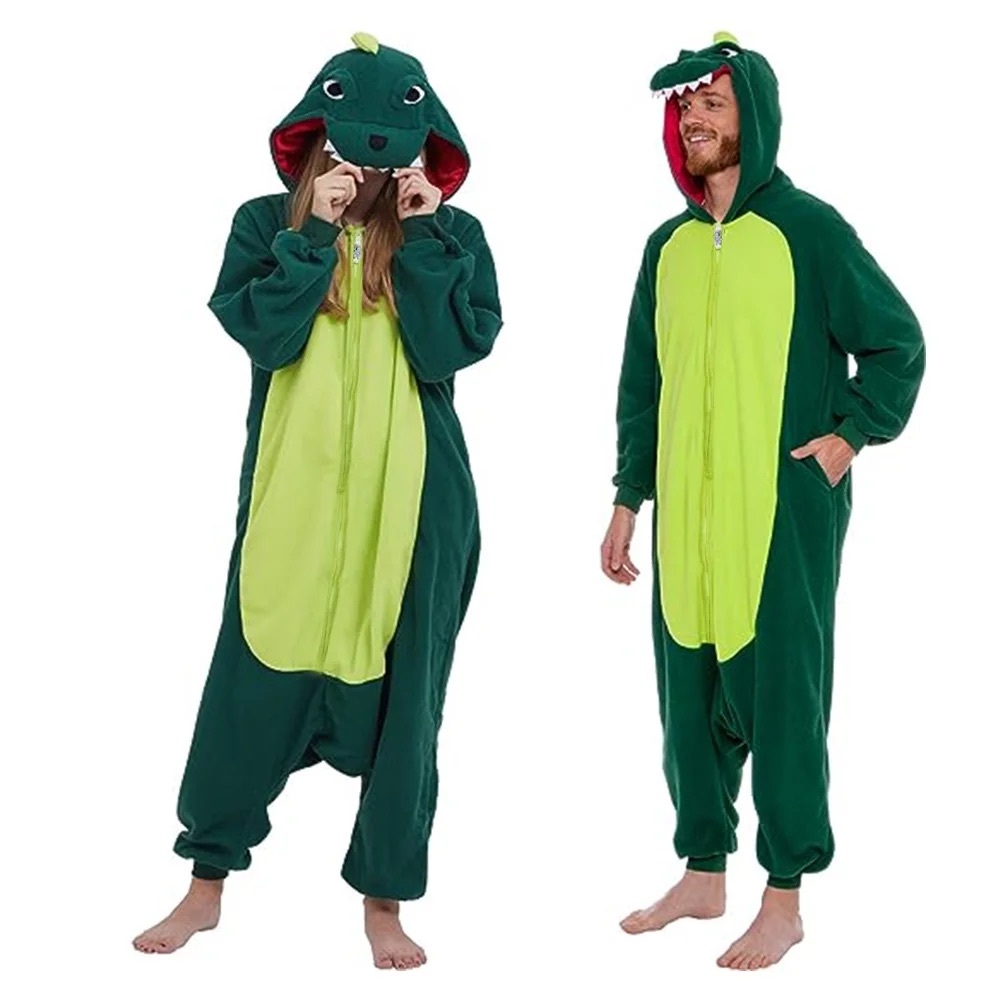 Unisex Adult Dinosaur One Piece Costume